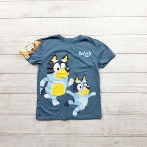 Bluey Bingo & Bandit Character Graphic Tee Unisex Small